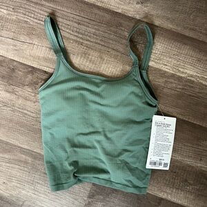 Lululemon ebb to street cropped tank